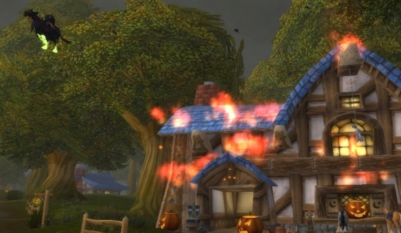 魔兽世界wlk万圣节放火过来吧任务攻略