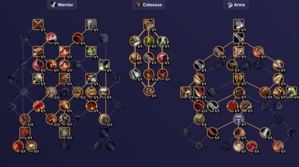 魔兽世界11.0.5战士大秘境天赋推荐