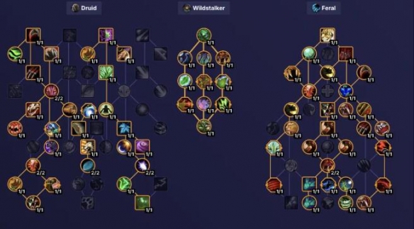 魔兽世界11.0.5德鲁伊大秘境天赋推荐