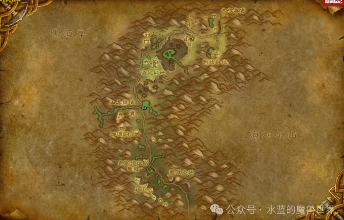 魔兽世界社区流言位置坐标一览