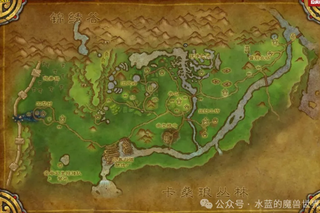 魔兽世界社区流言位置坐标一览