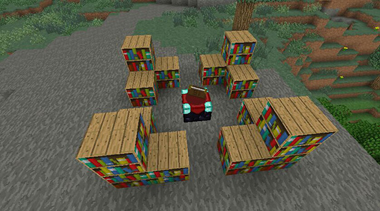 我的世界附魔台书架摆放最高级2025