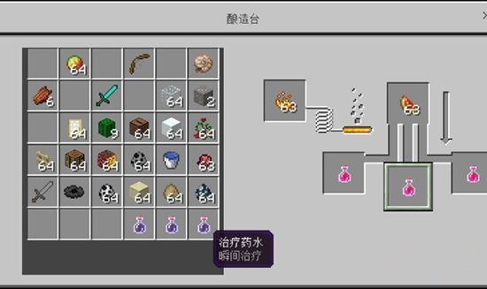 我的世界药水配方大全2025
