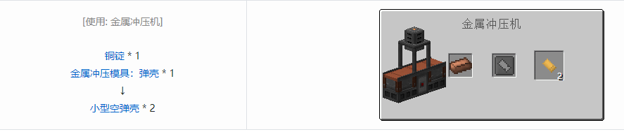 我的世界沉浸工程武器合成表大全