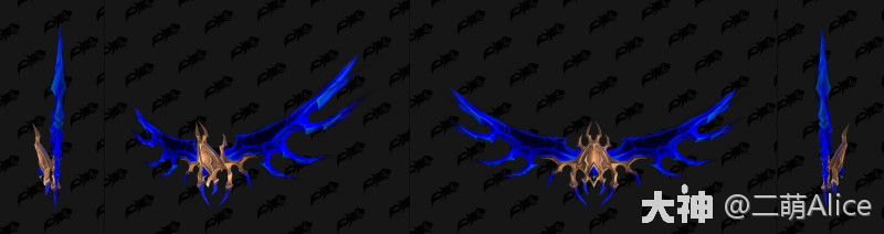 魔兽世界11.0团本战刃武器模型一览