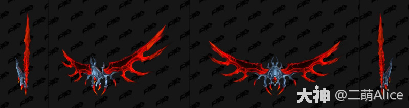魔兽世界11.0团本战刃武器模型一览