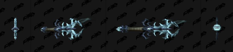 魔兽世界11.0团本双手剑武器模型一览