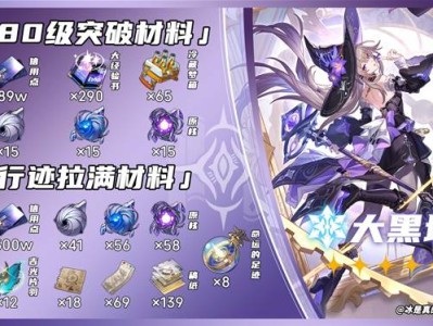 崩坏星穹铁道大黑塔突破材料一览