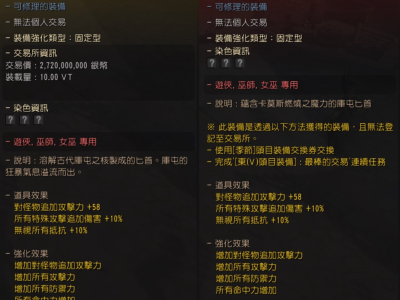 以下是黑色沙漠辅助武器中可以进行改良的：