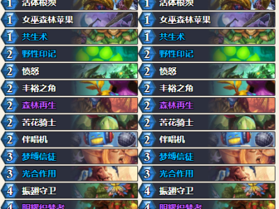 炉石传说32.0.3版本灌注德卡组代码分享