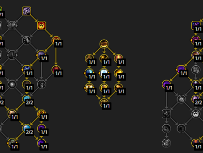 魔兽世界11.0.5暗牧天赋加点