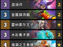 炉石传说虎牙资格赛夏布去卡组一览