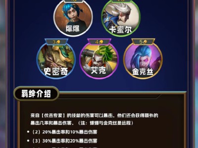 云顶之弈S13伏击专家羁绊详解