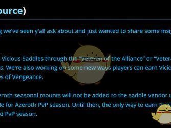 《魔兽世界》8.1邪气鞍座坐骑外观预览