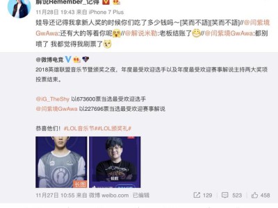 《LOL》娃娃谈2018年度最受欢迎解说奖