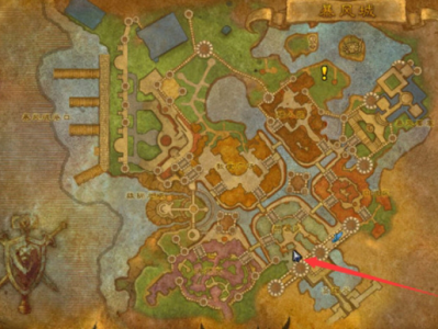 魔兽世界中，暴风城的传家宝商人究竟身处何处？