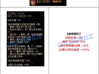 地下城与勇士魔道学者情侣武器调整详情