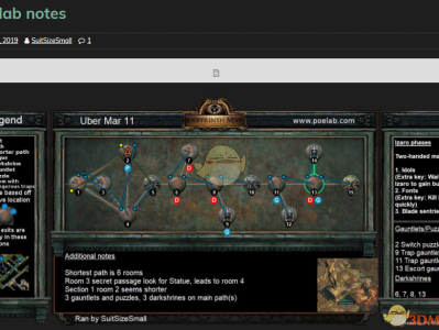 《流放之路》3月11日每日迷宫地图