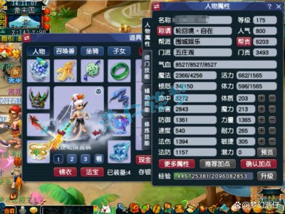 梦幻西游力五庄175级展示