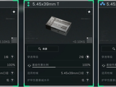 三角洲特种部队：5.45x39口径对应哪种枪械？