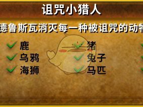 《魔兽世界》8.0诅咒小猎人成就攻略