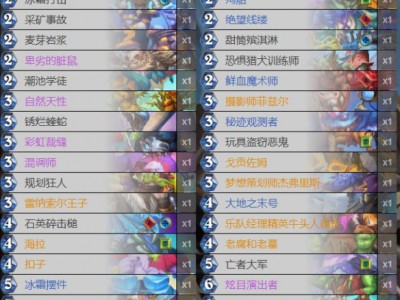 炉石传说2024标准模式40卡位宇宙彩虹死亡骑士卡组代码汇总