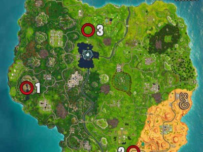 《堡垒之夜》维京船骆驼坠毁的战斗巴士坐标介绍