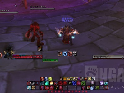 魔兽世界巫妖王之怒版本，邪恶死亡骑士地鼠WA插件。