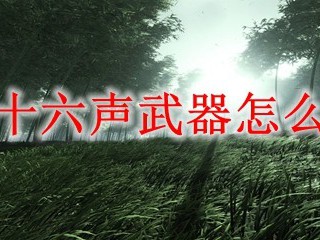 燕云十六声武器怎么隐藏