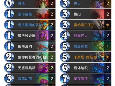 炉石传说2024提速法强德卡组推荐