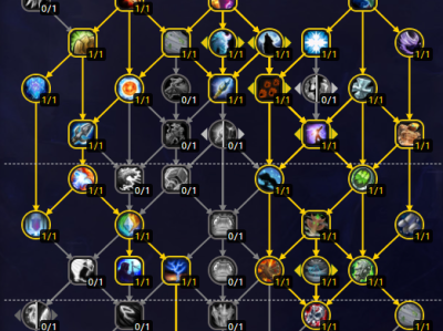 以下是魔兽世界11.0增强萨满祭司天赋加点建议。
