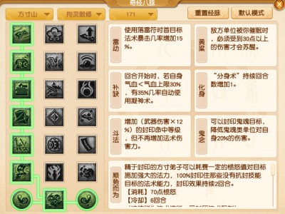 梦幻西游2024年10月大改方寸山