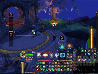 艾泽拉斯11.0版本奶龙核心增益效果监测WA