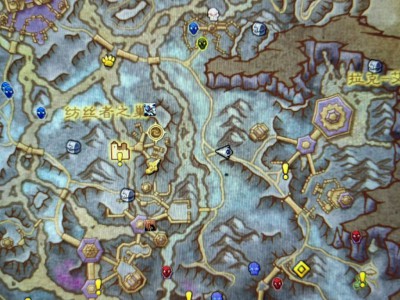 艾泽拉斯大陆的探险者们，想知道艾基卡赫特暴烈谷的具体位置吗？