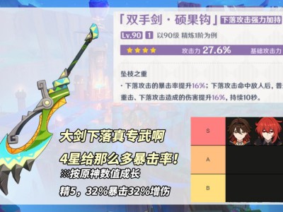 《原神》中，硕果钩这个道具，究竟哪些角色用起来更得心应手呢？