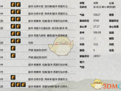 《剑网3》世外蓬莱PVE毒经配装推荐