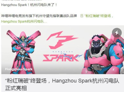 《守望先锋》粉红死神终登场 哔哩哔哩战队