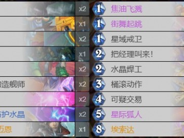 炉石传说星舰苔丝盗贼卡组推荐