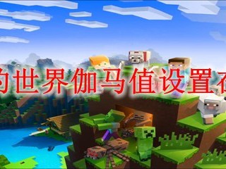 我的世界伽马值设置在哪