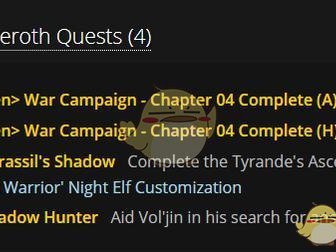 《魔兽世界》8.1成就改动预览