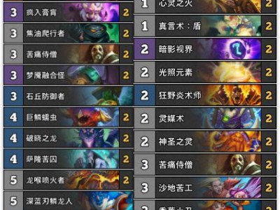 《炉石传说》砰砰计划12月主播卡组牧师篇