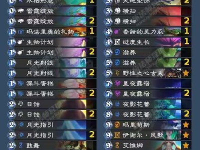 炉石传说行旅旅行社蓝龙德卡组分享