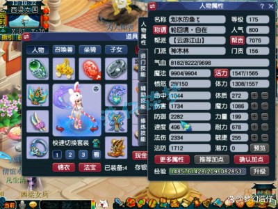 梦幻西游帮战神木装备搭配175