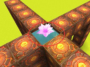 迷你世界岩浆柱子怎么做