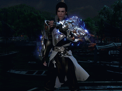 《逆水寒》铁衣70级百炼武器展示