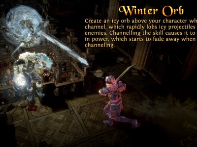 《流放之路》3.5赛季寒冬珠技能展示