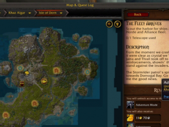 艾泽拉斯的未来：魔兽世界11.0版本冒险模式前瞻