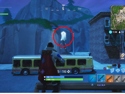 《堡垒之夜》摧毁幽灵装饰完成方法