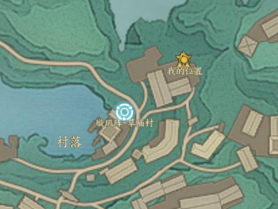 诛仙世界草庙村百景游悬壁孤桥位置在哪