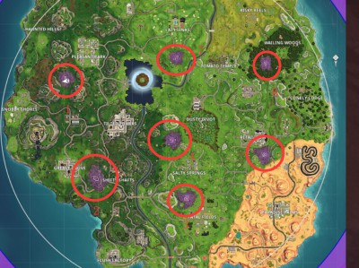 《堡垒之夜》腐败地区资源分析与打法教学